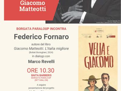 SULLE TRACCE DI GIACOMO MATTEOTTI